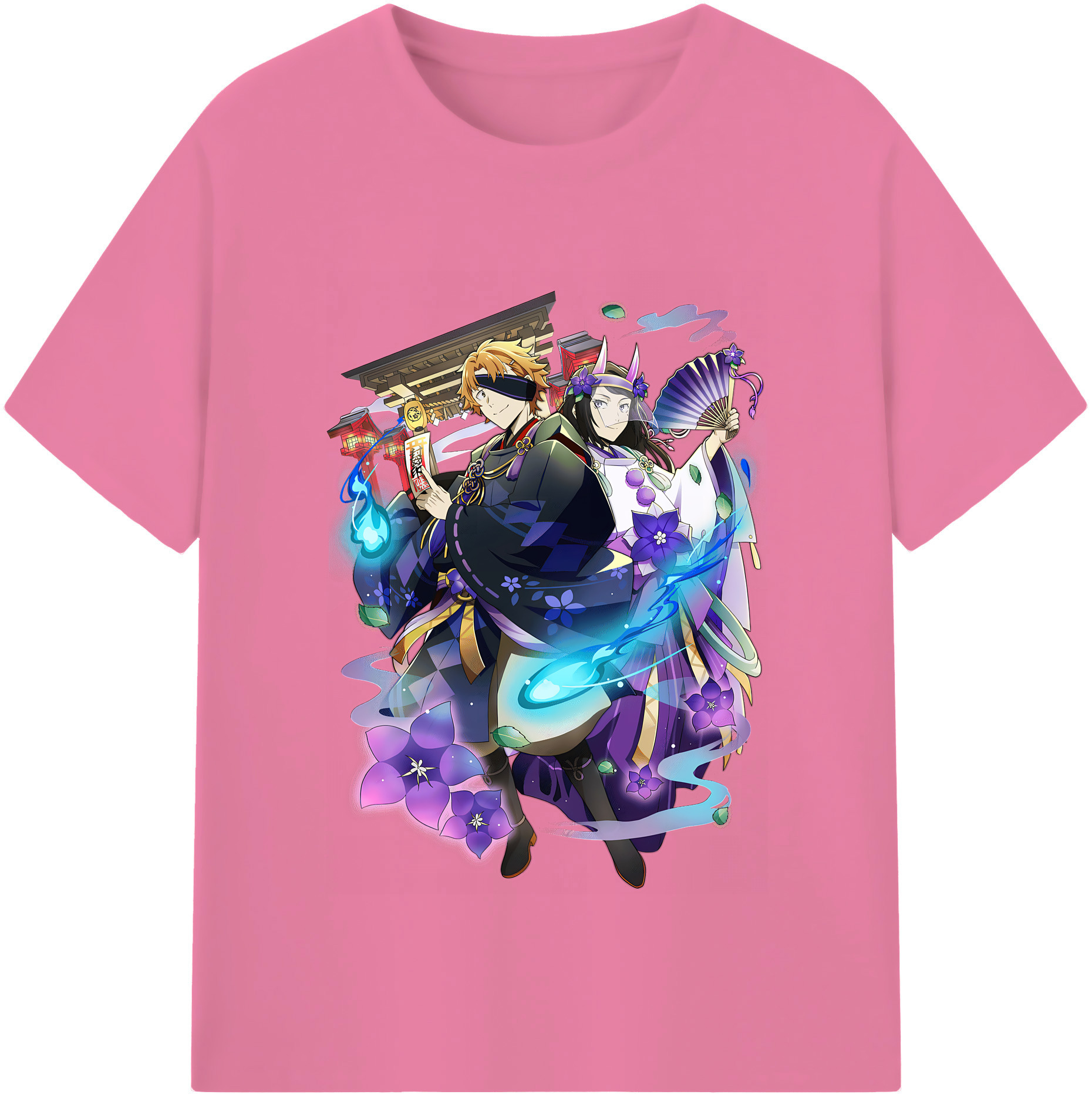 （画像用） 文豪ストレイドッグス Bungo Stray Dogs 綿100％半袖Tシャツ（フロントプリント）